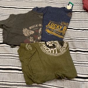 Lucky Brand Men’s t-shirt bundle
